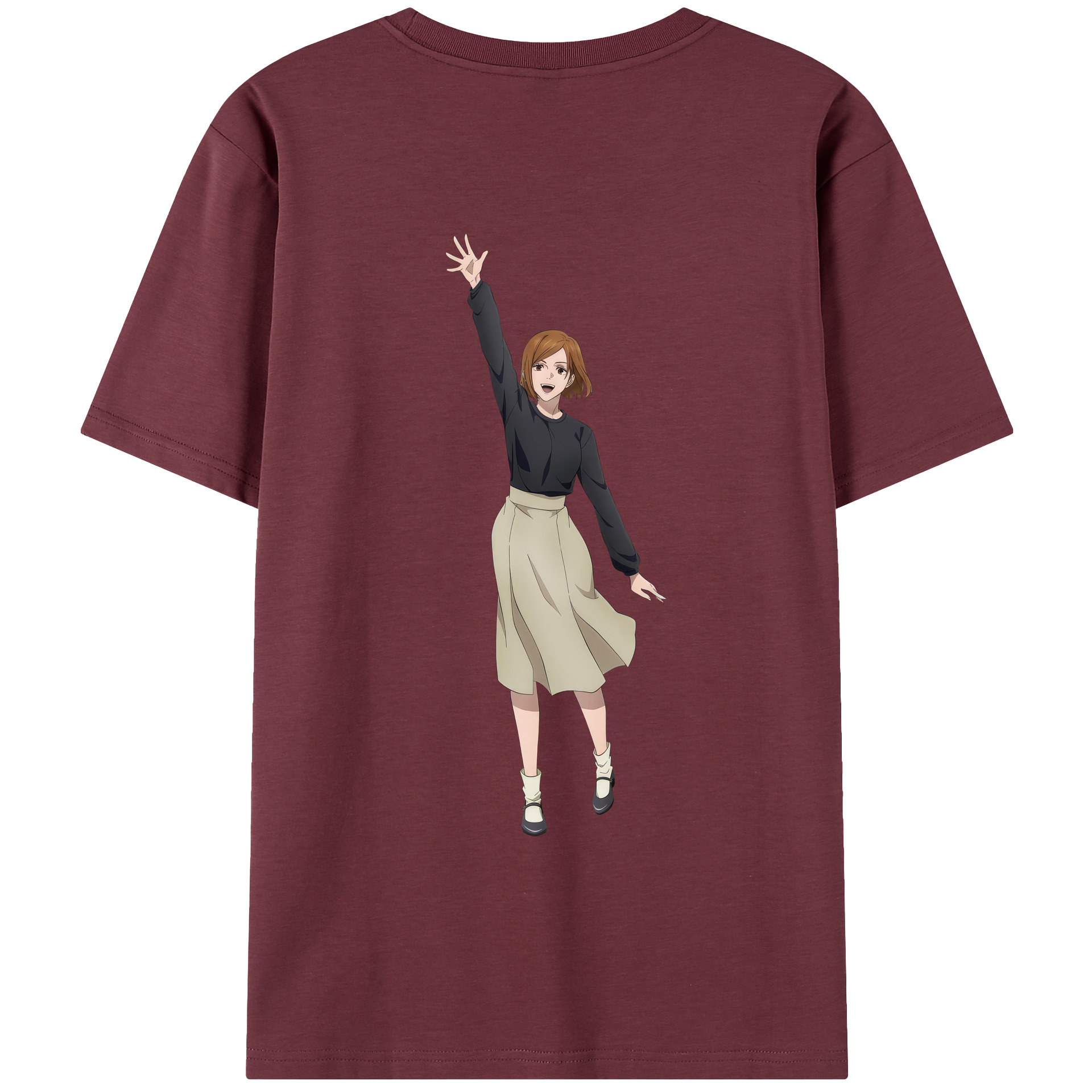 （画像用） 呪術廻戦 Jujutsu Kaisen 綿100％半袖Tシャツ（背面プリント）